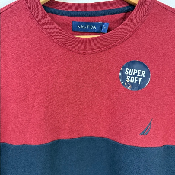 NEW Nautica Men’s crewneck sweatshirt size M - Picture 3 of 7